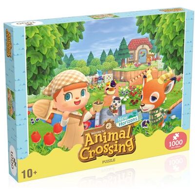 Winning Moves Animal Crossing puzzel 1000 stukjes Winning Moves Animal Crossing puzzel 1000 stukjes