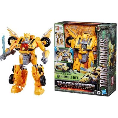 FigurineTransformers Rise Of The Beasts Beast Mode Bumblebee FigurineTransformers Rise Of The Beasts Beast Mode Bumblebee