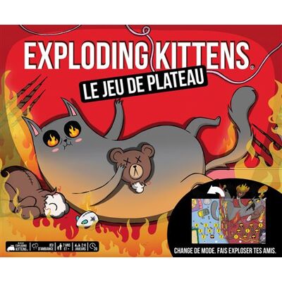 Asmodee EXPLODING KITTENS: THE BOARD GAME (FR) Asmodee EXPLODING KITTENS: THE BOARD GAME (FR)