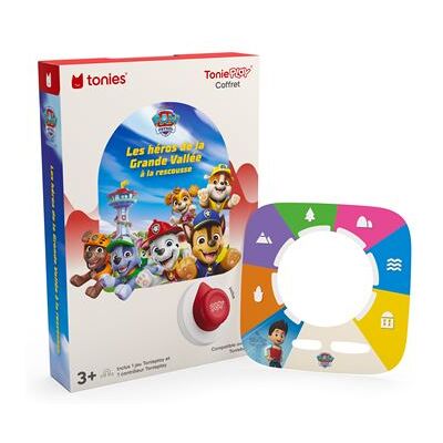 Tonieplay Tonies Paw Patrol Pat’Patrouille De helden van de Grote Vallei schieten te hulp voor Conteuse Toniebox 2 Franstalgie Versie Tonieplay Tonies Paw Patrol Pat’Patrouille De helden van de Grote Vallei schieten te hulp voor Conteuse Toniebox 2 Franstalgie Versie