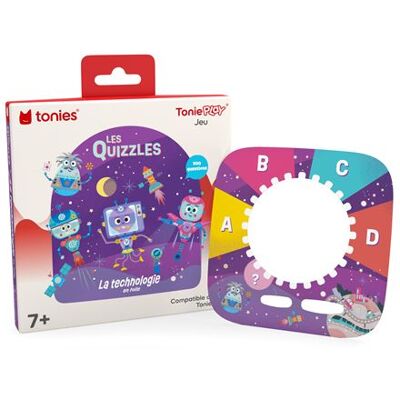Tonieplay spel Tonies Les Quizzles Technologie ten top! voor Conteuse Toniebox 2 Franstalgie Versie Tonieplay spel Tonies Les Quizzles Technologie ten top! voor Conteuse Toniebox 2 Franstalgie Versie