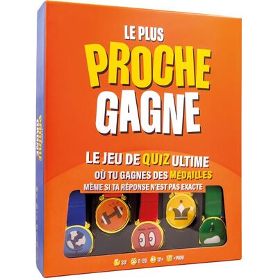 Asmodee Gezelschapspel Le Plus Proche Gagne Franstalige Versie Asmodee Gezelschapspel Le Plus Proche Gagne Franstalige Versie