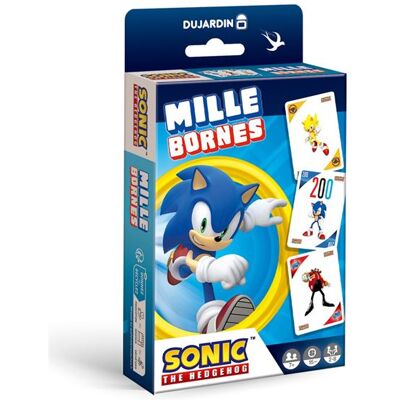 Dujardin Gezelschapsspel Miles Bornes Pocket Sonic Franstalige Versie Dujardin Gezelschapsspel Miles Bornes Pocket Sonic Franstalige Versie