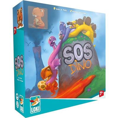 Sfeerspel Loki Sos Dino - Gezelschapsspelen Sfeerspel Loki Sos Dino - Gezelschapsspelen