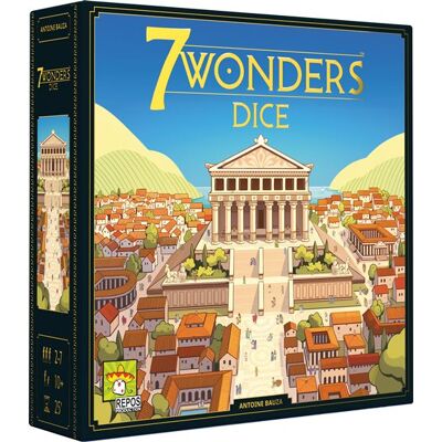 Asmodee Strategiespel 7 Wonders Dices Franstalige Versie Asmodee Strategiespel 7 Wonders Dices Franstalige Versie