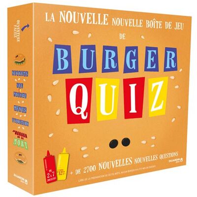 Dujardin Gezelschapsspel Burger Quiz - Gezelschapsspelen Dujardin Gezelschapsspel Burger Quiz - Gezelschapsspelen