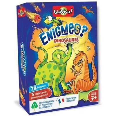 Spel om de natuur te ontdekken Bioviva Enigmas Dinosaurussen Spel om de natuur te ontdekken Bioviva Enigmas Dinosaurussen