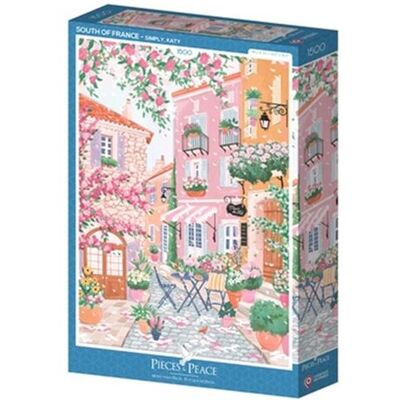 Alize Pieces & Peace South of France Puzzel 1500 stukjes Alize Pieces & Peace South of France Puzzel 1500 stukjes