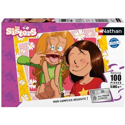Nathan Ma Sister D'Amour Les Sisters Puzzel 100 Stukjes - Puzzel Nathan Ma Sister D'Amour Les Sisters Puzzel 100 Stukjes - Puzzel