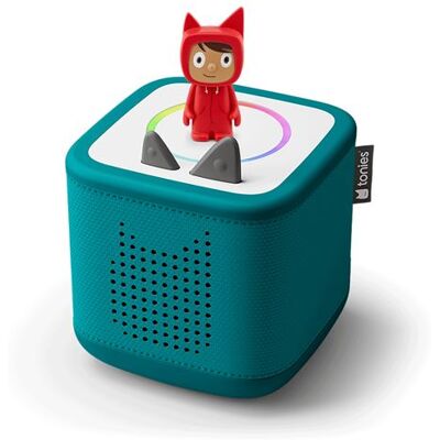 Verhaalverteller Tonies Mon Premier Coffret Toniebox 2 Océaan groen Franstalige Versie Verhaalverteller Tonies Mon Premier Coffret Toniebox 2 Océaan groen Franstalige Versie