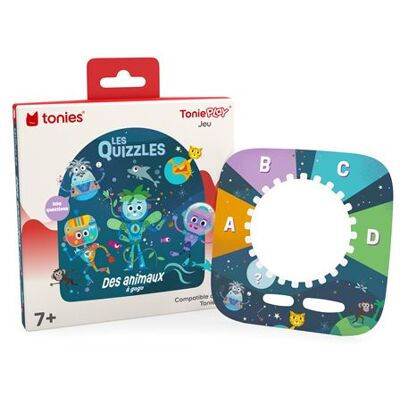 Spel Tonieplay Tonies Les Quizzles Les animaux à gogo ! voor Conteuse Toniebox 2 Franstalige Versie Spel Tonieplay Tonies Les Quizzles Les animaux à gogo ! voor Conteuse Toniebox 2 Franstalige Versie
