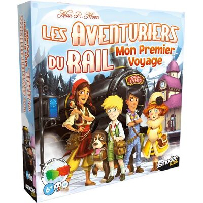 Strategiespel Asmodee Les Aventuriers du Rail Mon Premier Voyage Europe Strategiespel Asmodee Les Aventuriers du Rail Mon Premier Voyage Europe