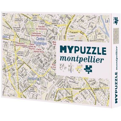 Helvetiq Montpellier Puzzel 1000 stukjes Helvetiq Montpellier Puzzel 1000 stukjes