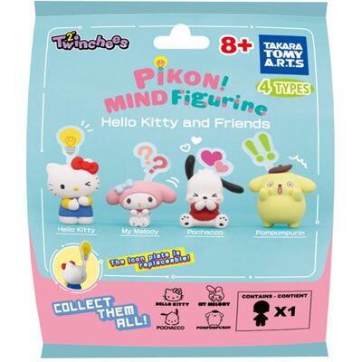 Tomy Twinchees-figuurtje Hello Kitty and Friends Pikon Mind W6 willekeurig model Tomy Twinchees-figuurtje Hello Kitty and Friends Pikon Mind W6 willekeurig model
