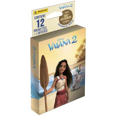 Verzamelkaart Panini Vaiana 2 Blister 12 zakjes + 1 gratis Franstalige Versie Verzamelkaart Panini Vaiana 2 Blister 12 zakjes + 1 gratis Franstalige Versie