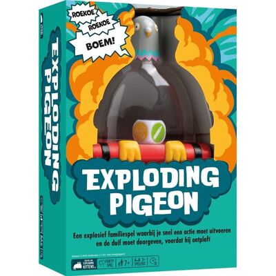 Asmodee Assmodee Gezeschapsspel Exploding Pigeon Asmodee Assmodee Gezeschapsspel Exploding Pigeon