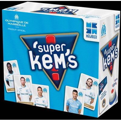 Megableu Kaartspel Super Kems Olympique Marseille Franstalige Versie - Gezelschapsspelen Megableu Kaartspel Super Kems Olympique Marseille Franstalige Versie - Gezelschapsspelen