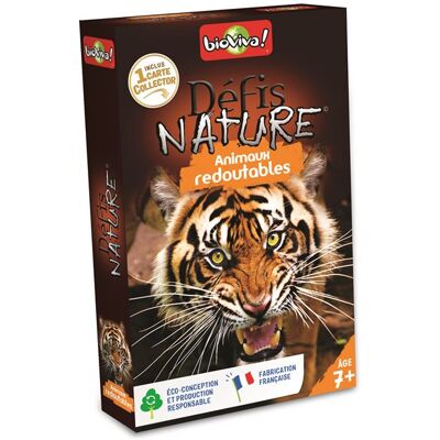 Bioviva Natuur Uitdagingen kaartspel Angstaanjagende Dieren Bioviva Natuur Uitdagingen kaartspel Angstaanjagende Dieren