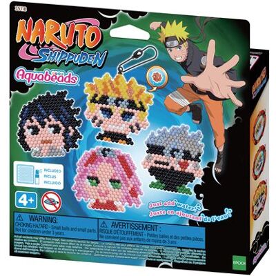 AQBE Creatief spel Aquabeads De Naruto-sleutelhangerkit AQBE Creatief spel Aquabeads De Naruto-sleutelhangerkit