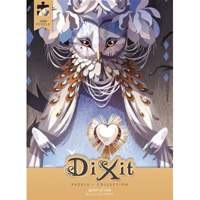 Asmodee DIXIT - PUZZLE 1000 PCS QUEEN OF OWLS Asmodee DIXIT - PUZZLE 1000 PCS QUEEN OF OWLS