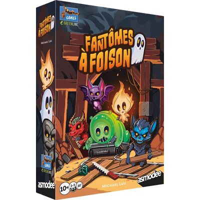 Asmodee Strategiespel Fantômes à Foison Franstalige Versie Asmodee Strategiespel Fantômes à Foison Franstalige Versie