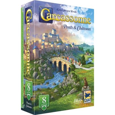 Asmodee Strategiespel Carcassonne: Ponts et Chateaux 2025 Franstalige Versie Asmodee Strategiespel Carcassonne: Ponts et Chateaux 2025 Franstalige Versie