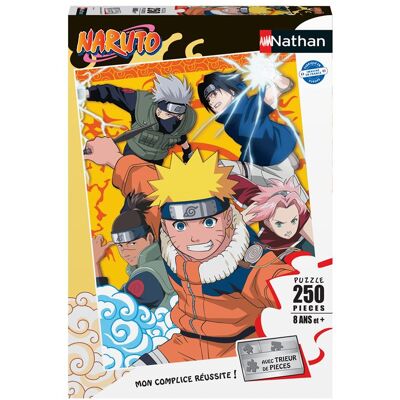Nathan Naruto op de ninja academie Puzzel 250 Stukjes Nathan Naruto op de ninja academie Puzzel 250 Stukjes