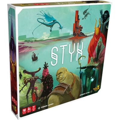 Asmodee Styx strategiespel Franstalige Versie Asmodee Styx strategiespel Franstalige Versie