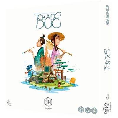 Asmodee Strategiespel Tokaido Duo Franstalige Versie Asmodee Strategiespel Tokaido Duo Franstalige Versie