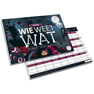 White Goblin Games Partyspel Wie Weet Wat Horror White Goblin Games Partyspel Wie Weet Wat Horror