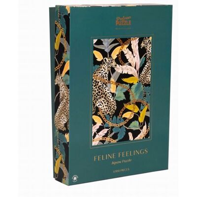 Professor Puzzle Professor Feline Feelings Puzzel 1000 stukjes Professor Puzzle Professor Feline Feelings Puzzel 1000 stukjes