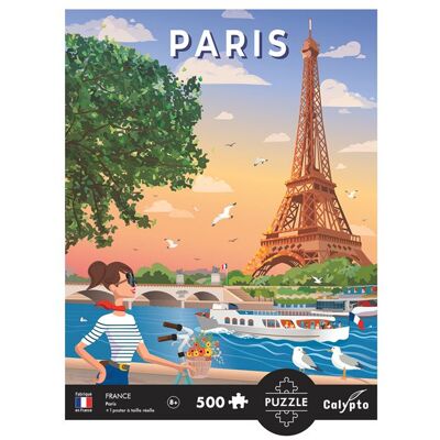 SNTO SentoSphère Paris Puzzel 500 stukjes SNTO SentoSphère Paris Puzzel 500 stukjes