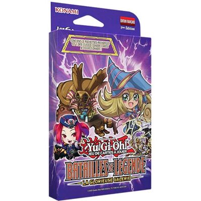 Konami Yu-Gi-Oh! Tuckbox Verzamelkaarten : Battles of Legend - The Glorious Gallery Franstalige Versie Konami Yu-Gi-Oh! Tuckbox Verzamelkaarten : Battles of Legend - The Glorious Gallery Franstalige Versie