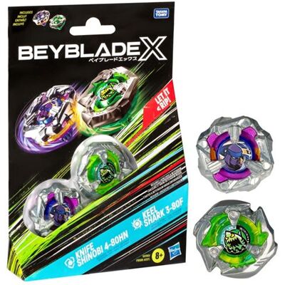 Beyblade Buitenspel X Dual Pack Willekeurig model Beyblade Buitenspel X Dual Pack Willekeurig model