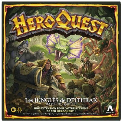 Avalon Hill HeroQuest rollenspel Questpakket De jungle van Delthrak Avalon Hill HeroQuest rollenspel Questpakket De jungle van Delthrak