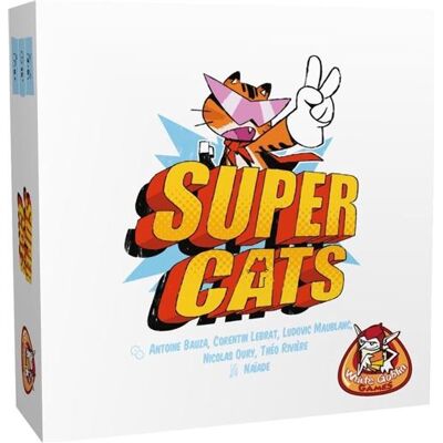 White Goblin Games Gezelschapsspel Supercats White Goblin Games Gezelschapsspel Supercats