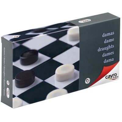 Cayro Cyaro Klassiek Bordspel Magnetic Draughts Small - Gezelschapsspelen Cayro Cyaro Klassiek Bordspel Magnetic Draughts Small - Gezelschapsspelen