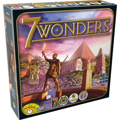 Asmodee Gezelschapsspel 7 Wonders Franstalige Versie Asmodee Gezelschapsspel 7 Wonders Franstalige Versie
