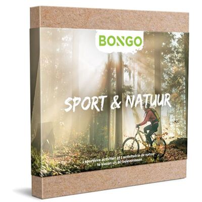 Cadeaubox Bongo Sport & Natuur - NL Cadeaubox Bongo Sport & Natuur - NL