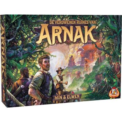 White Goblin Games Gezelschapsspel De Verdwenen Ruïnes van Arnak White Goblin Games Gezelschapsspel De Verdwenen Ruïnes van Arnak