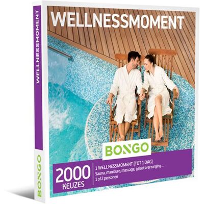Cadeaubox Bongo Wellnessmoment - NL Cadeaubox Bongo Wellnessmoment - NL