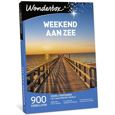Cadeaubox Wonderbox Weekend Aan Zee NL Cadeaubox Wonderbox Weekend Aan Zee NL