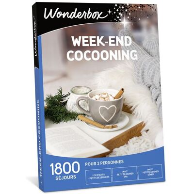 Cadeaubox Wonderbox Week-End Cocooning FR Cadeaubox Wonderbox Week-End Cocooning FR