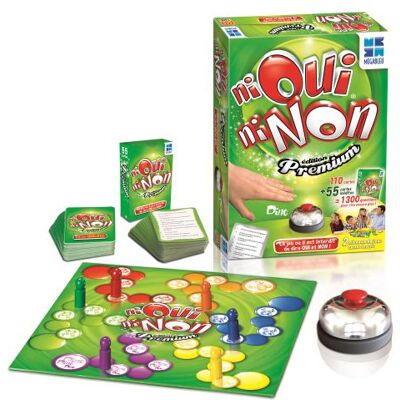 Megableu - Bordspel - Ni Oui Ni Non - Gezelschapsspelen Megableu - Bordspel - Ni Oui Ni Non - Gezelschapsspelen