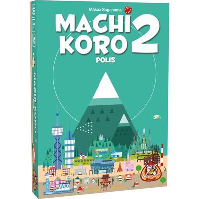 White Goblin Games Gezelschapsspel Machi Koro 2: Polis! White Goblin Games Gezelschapsspel Machi Koro 2: Polis!