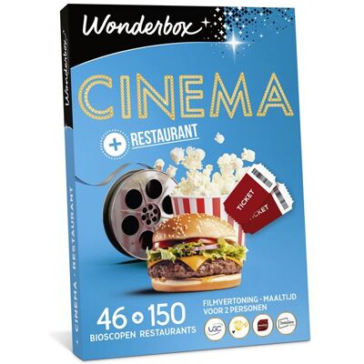 Cadeaubox Wonderbox Cinema + Restaurant NL Cadeaubox Wonderbox Cinema + Restaurant NL