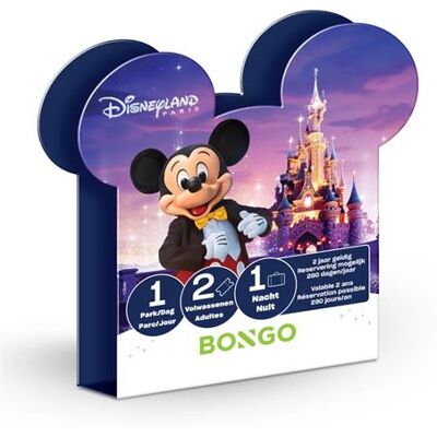 Cadeaubox Bongo Disneyland Paris 2 Tickets & Hotel FR\NL Cadeaubox Bongo Disneyland Paris 2 Tickets & Hotel FR\NL
