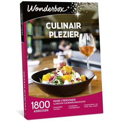 Cadeaubox Wonderbox Culinair Plezier NL Cadeaubox Wonderbox Culinair Plezier NL