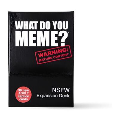 Megableu Gezelschapsspel What Do You Meme Nsfw (not Suitable For Work) - Gezelschapsspelen Megableu Gezelschapsspel What Do You Meme Nsfw (not Suitable For Work) - Gezelschapsspelen