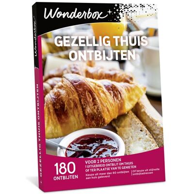 Cadeaubox Wonderbox Gezellig Thuis Ontbijten NL Cadeaubox Wonderbox Gezellig Thuis Ontbijten NL